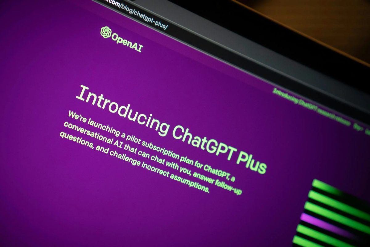 ChatGPT open on a phone screen
